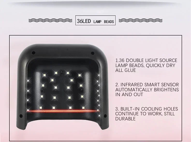 Lampe UV/LED Professionnelle 48W NailBloom Pro - NailArtBoutique