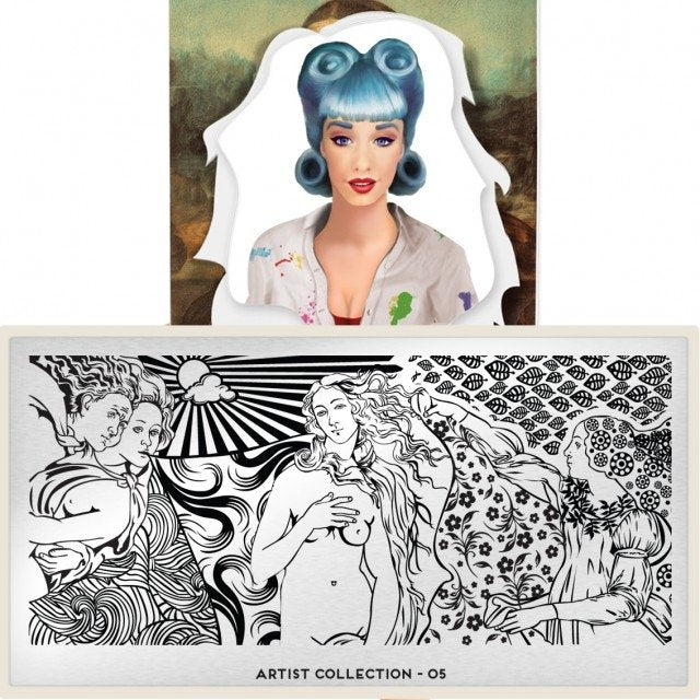 Plaque de Stamping Artist 5 - NailArtBoutique