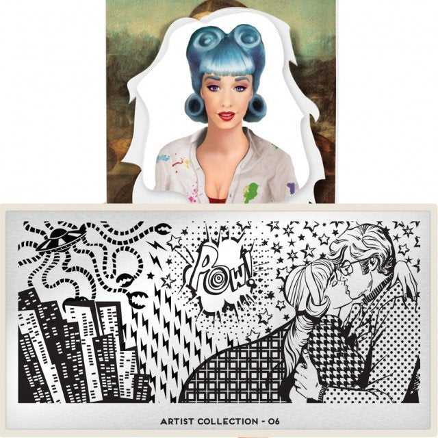 Plaque de Stamping Artist 6 - NailArtBoutique