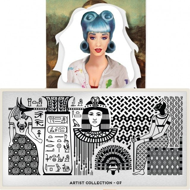 Plaque de Stamping Artist 7 - NailArtBoutique