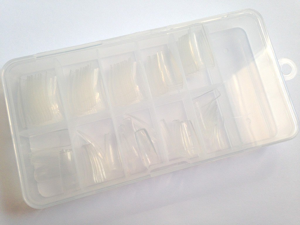 100 Capsule Transparente - NailArtBoutique