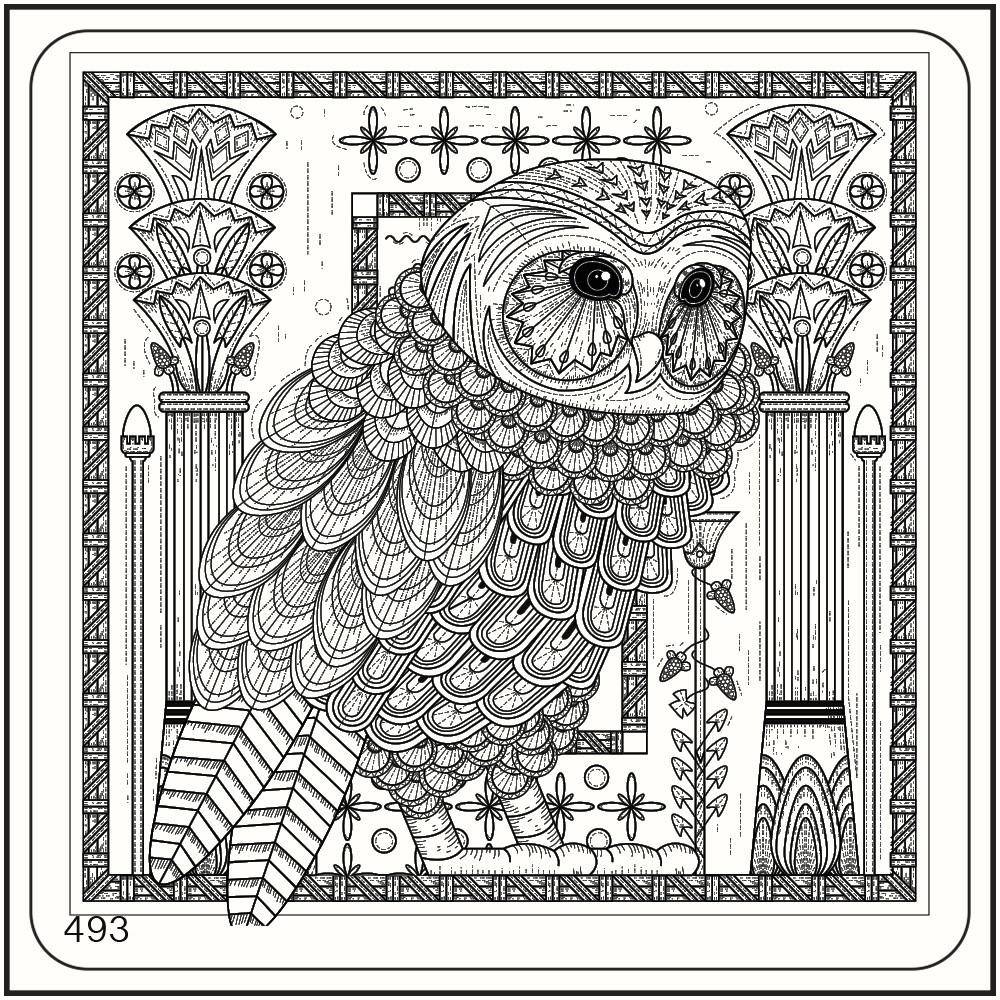 Plaque de Stamping MoYou Egypt 493 - NailArtBoutique