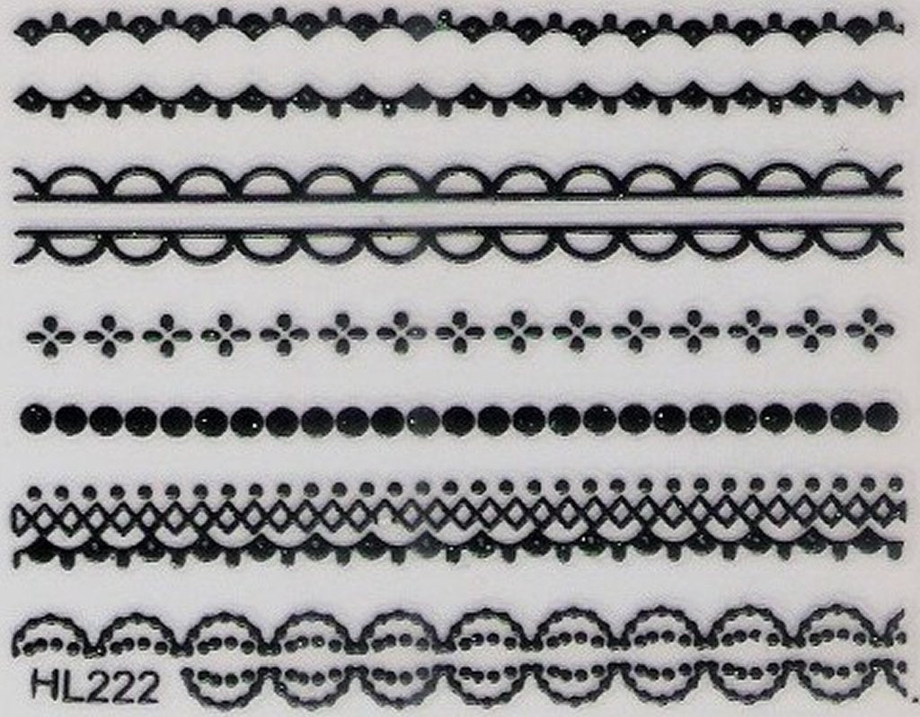 Noir 222 - NailArtBoutique