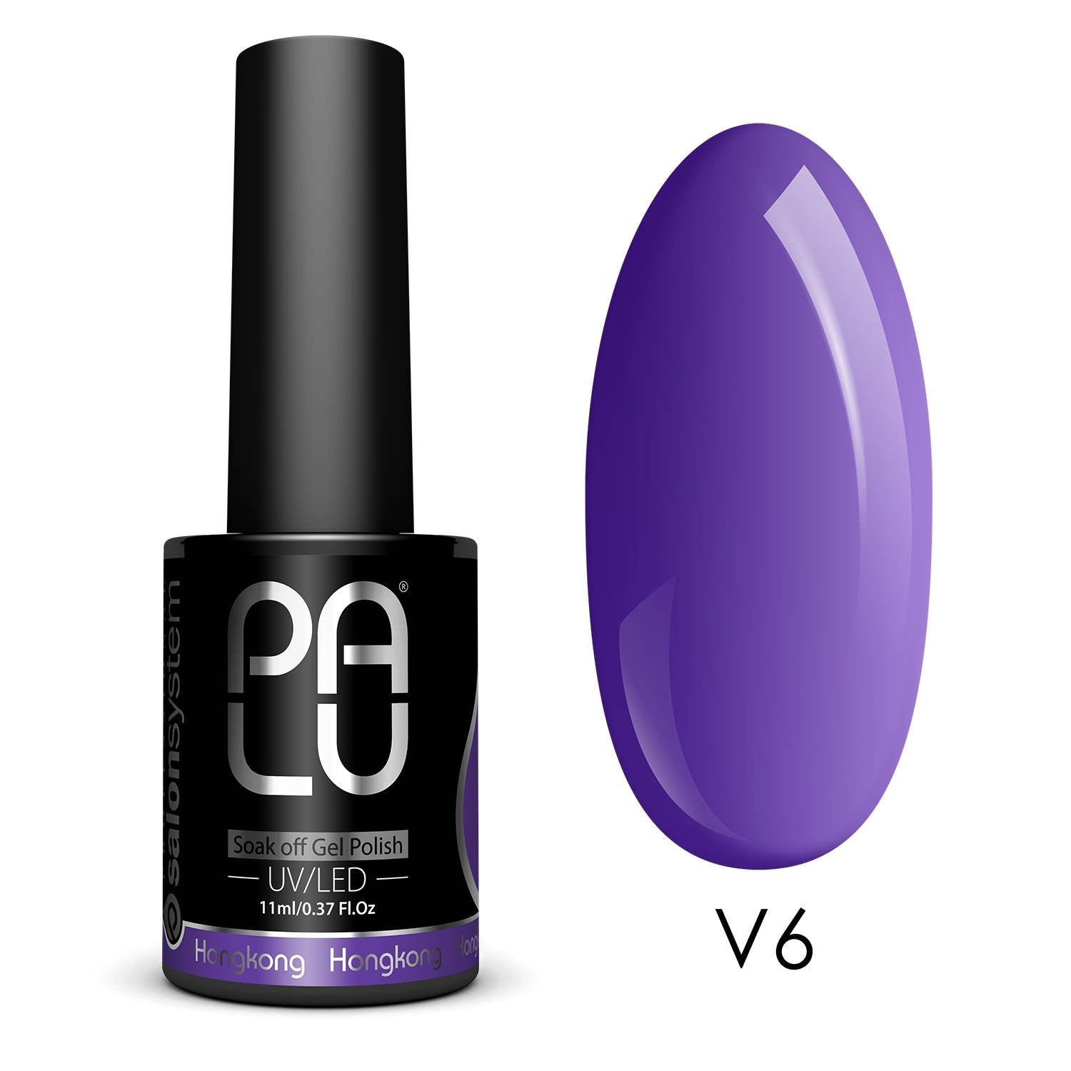 Vernis Semi Permanent PALU Hong Kong V6 Violet Foncé - NailArtBoutique