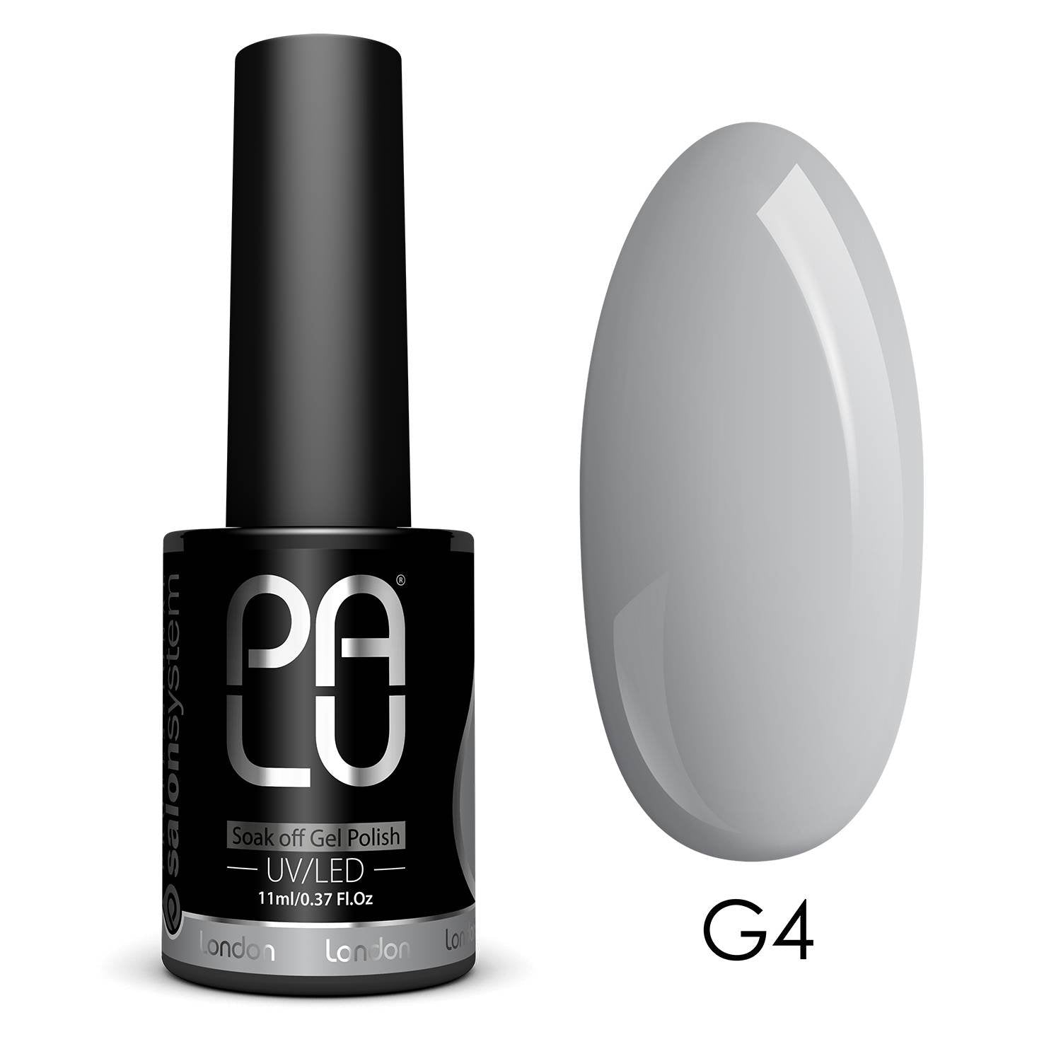 Vernis Semi Permanent PALU London G4 Grisé Brillant - NailArtBoutique