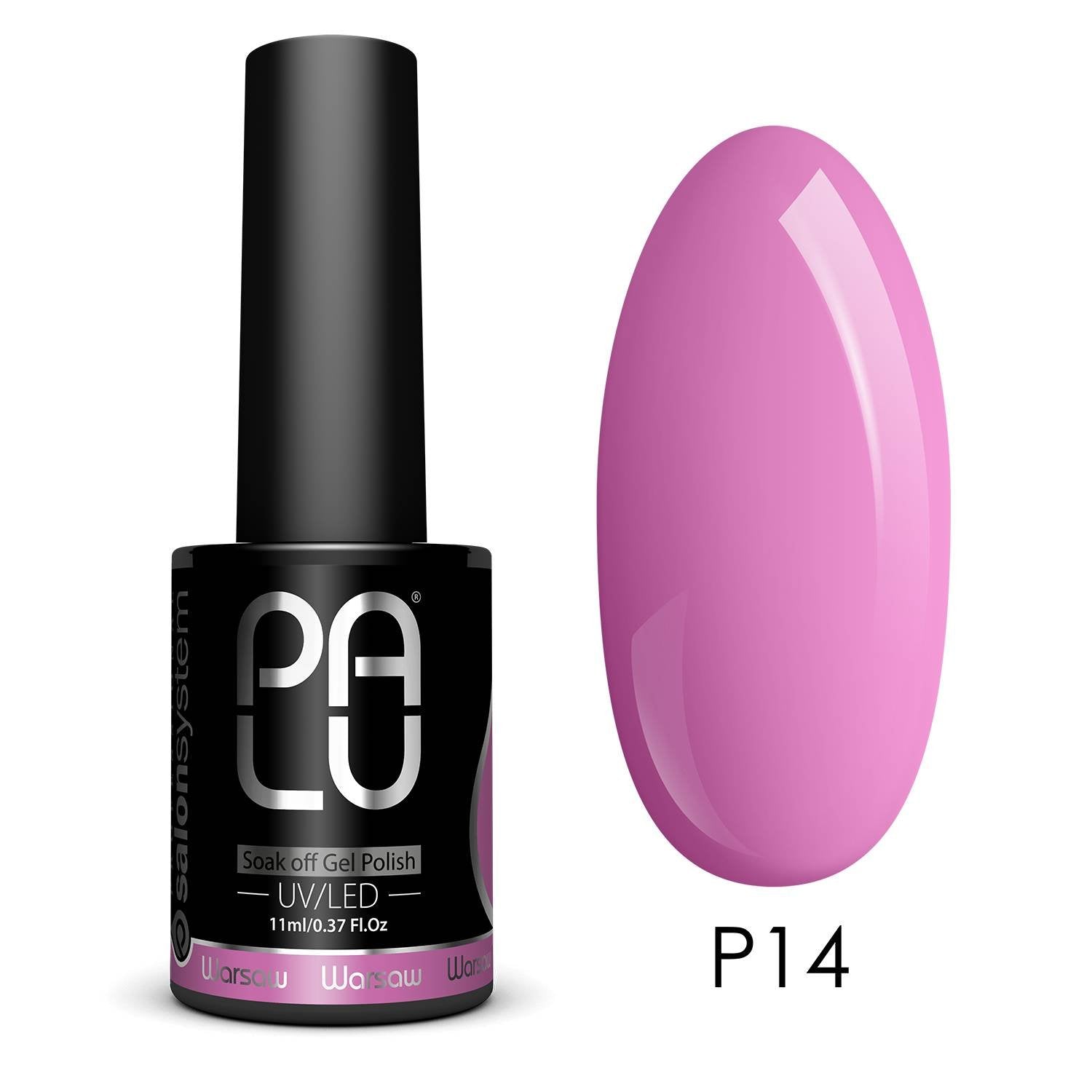Vernis Semi Permanent PALU Varsovie P14 Rose Pâle Violeté - NailArtBoutique