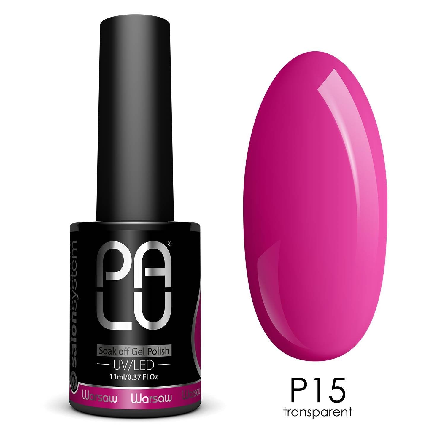 Vernis Semi Permanent PALU Varsovie P15 Rosé Foncé - NailArtBoutique