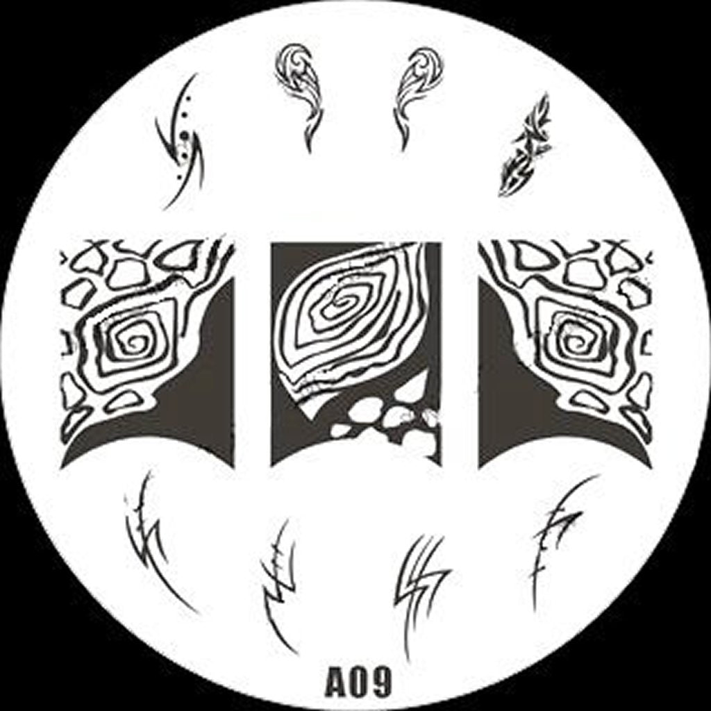 Plaque de Stamping A9 - NailArtBoutique