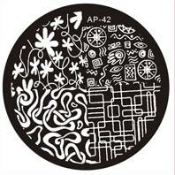 Plaque de Stamping BP42 - NailArtBoutique