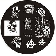 Plaque de Stamping BP57 - NailArtBoutique