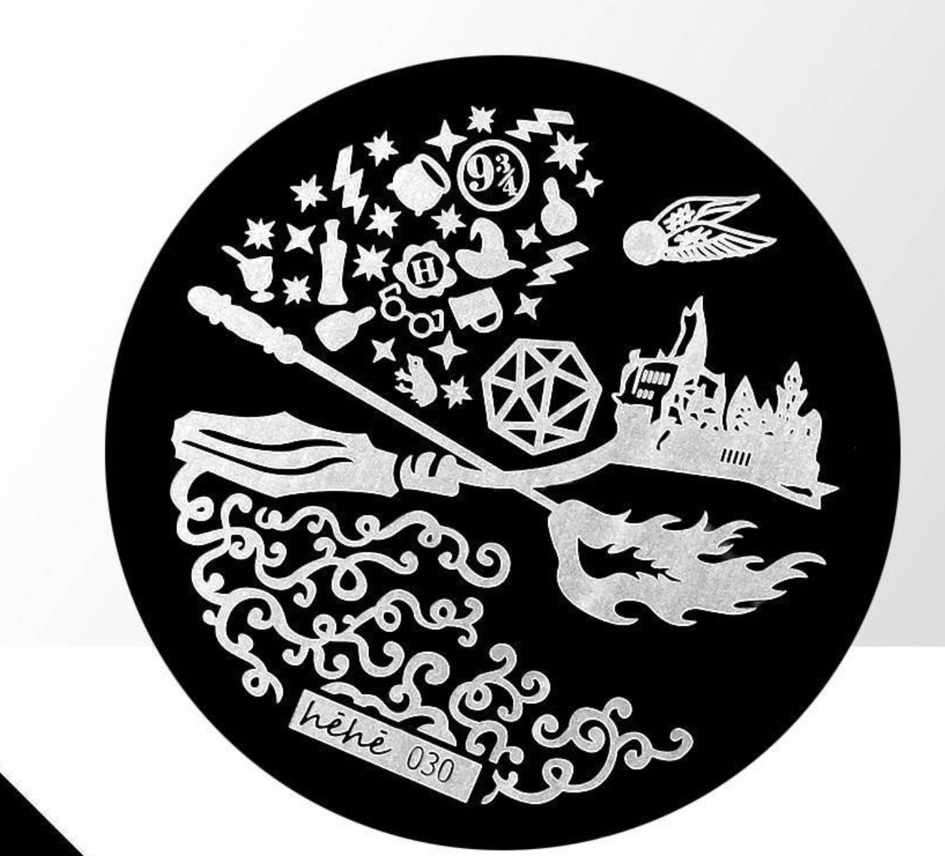 Plaque de Stamping Héhé 30 - NailArtBoutique