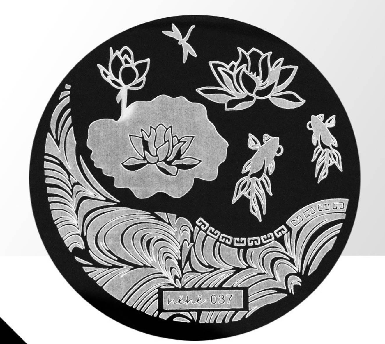 Plaque de Stamping Héhé 37 - NailArtBoutique