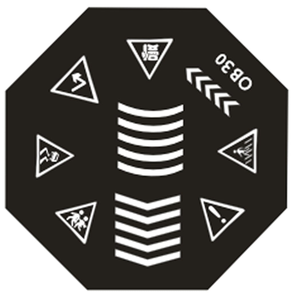 Plaque de Stamping OB 30 - NailArtBoutique