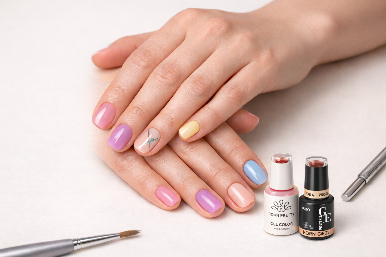 Nail art jelly : réussir un effet translucide chic et lumineux