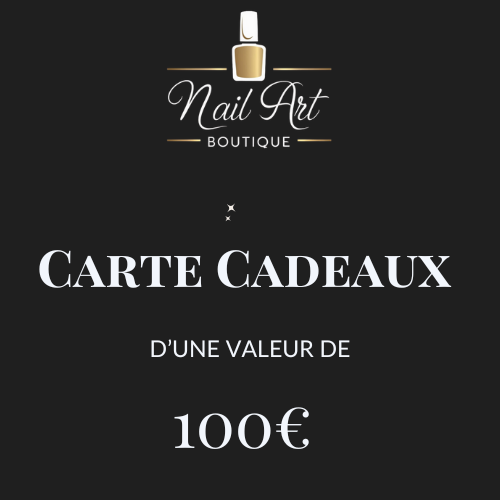 Carte Cadeau Onglerie 100€