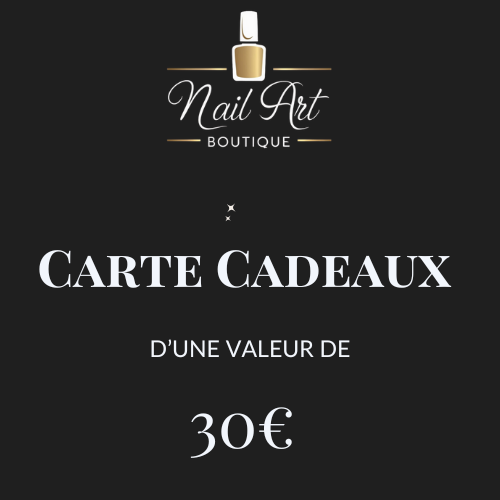 Carte Cadeau Onglerie 30€