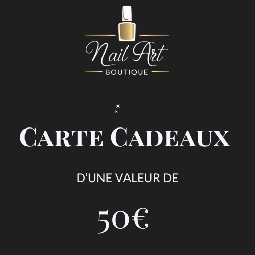 Carte Cadeau Onglerie 50 €
