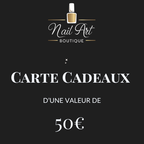 Carte Cadeau NailArtBoutique – Offrez la liberté de choisir 💅