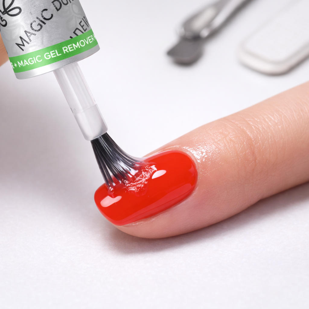 Magic Gel Remover – Dépose rapide vernis semi-permanent et gel UV (15 ml)
