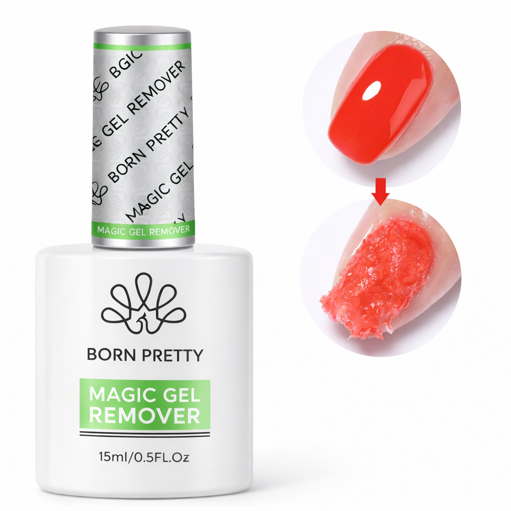 Magic Gel Remover – Dépose rapide vernis semi-permanent et gel UV (15 ml)