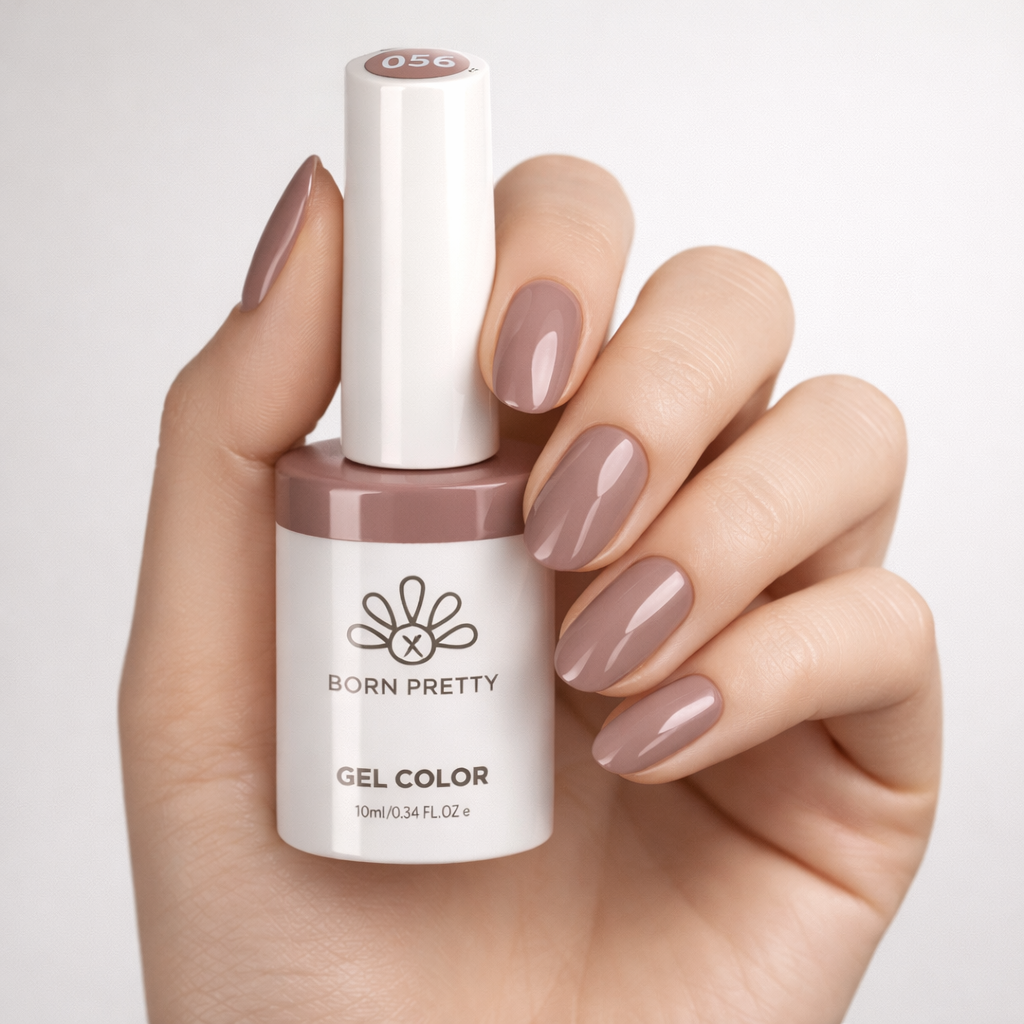 Vernis Semi-Permanent Beige Rosé 056 – Couleur Naturelle 10ml