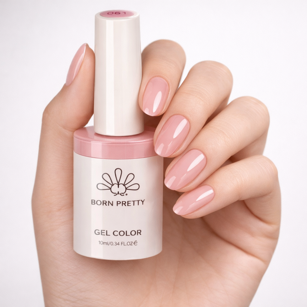 Vernis Semi-Permanent Jelly Rose  095 – Effet Transparent 10ml