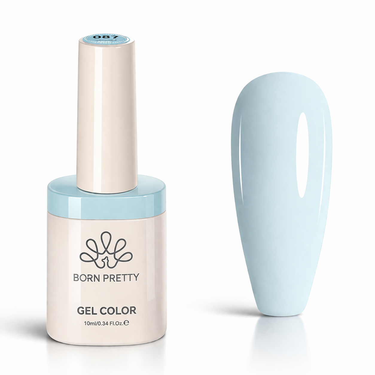 Vernis Semi-Permanent Bleu Pastel 081 – Couleur Douce 10ml