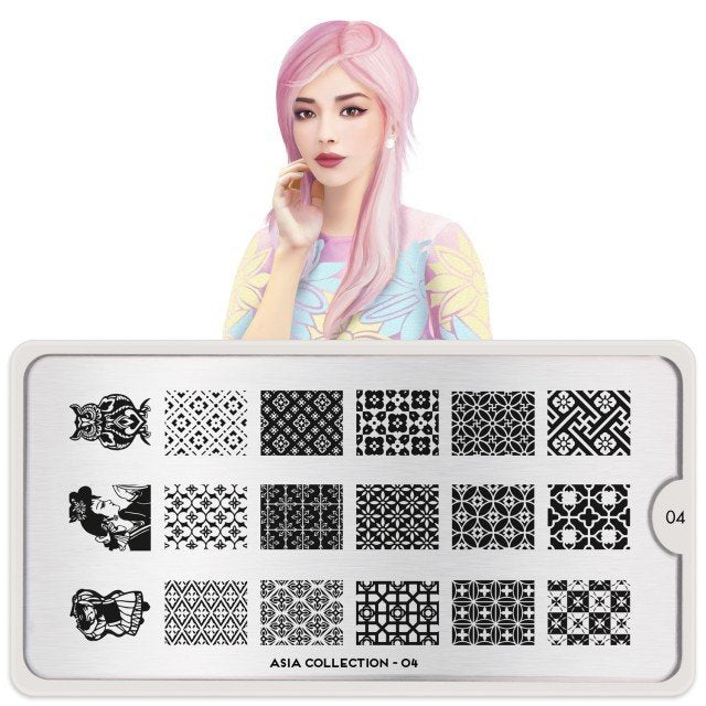 Plaque de Stamping Asia 4