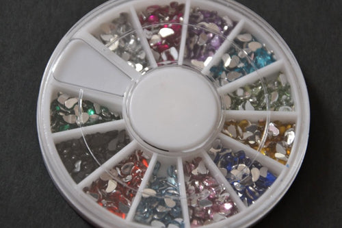 Carroussel de Strass Goutte pour Ongles - NailArtBoutique
