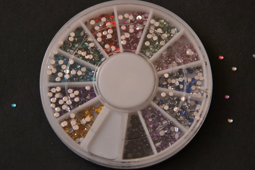 Carroussel de Strass ronds pour Ongles - NailArtBoutique