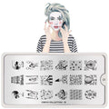 Plaque de Stamping Circus 1 - NailArtBoutique