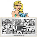 Plaque de Stamping Comics 2 - NailArtBoutique