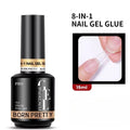 Gel 8 en 1 Multifonctions 15ml  Base, Colle, Renfort & Extension Ongles - Born Pretty - NailArtBoutique