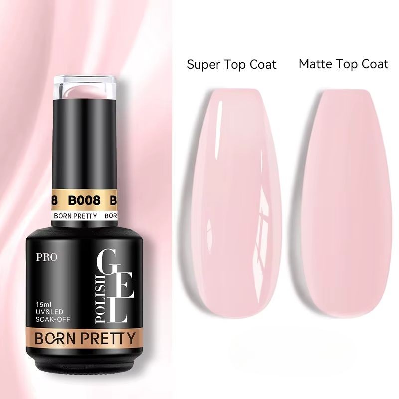 Gel Constructeur Nude pêche 15ml - Born Pretty – Auto-nivelant, couvrant & sans HEMA