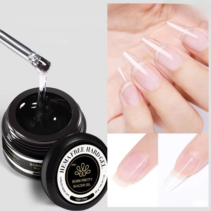 Gel de Construction Transparent 30ml – HEMA Free