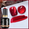 Gel Magnétique Cat Eye 15ml Effet Rouge lumineux, TPO & HEMA free - Born Pretty - NailArtBoutique