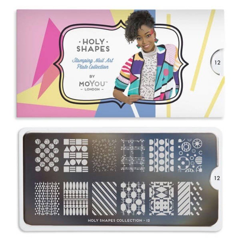 Plaque de Stamping Holy Shapes 12