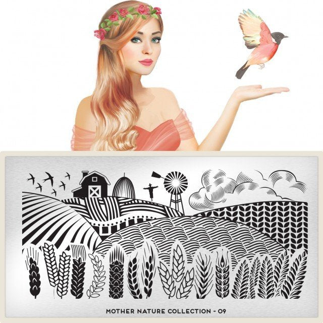 Plaque de Stamping Mother Nature 9