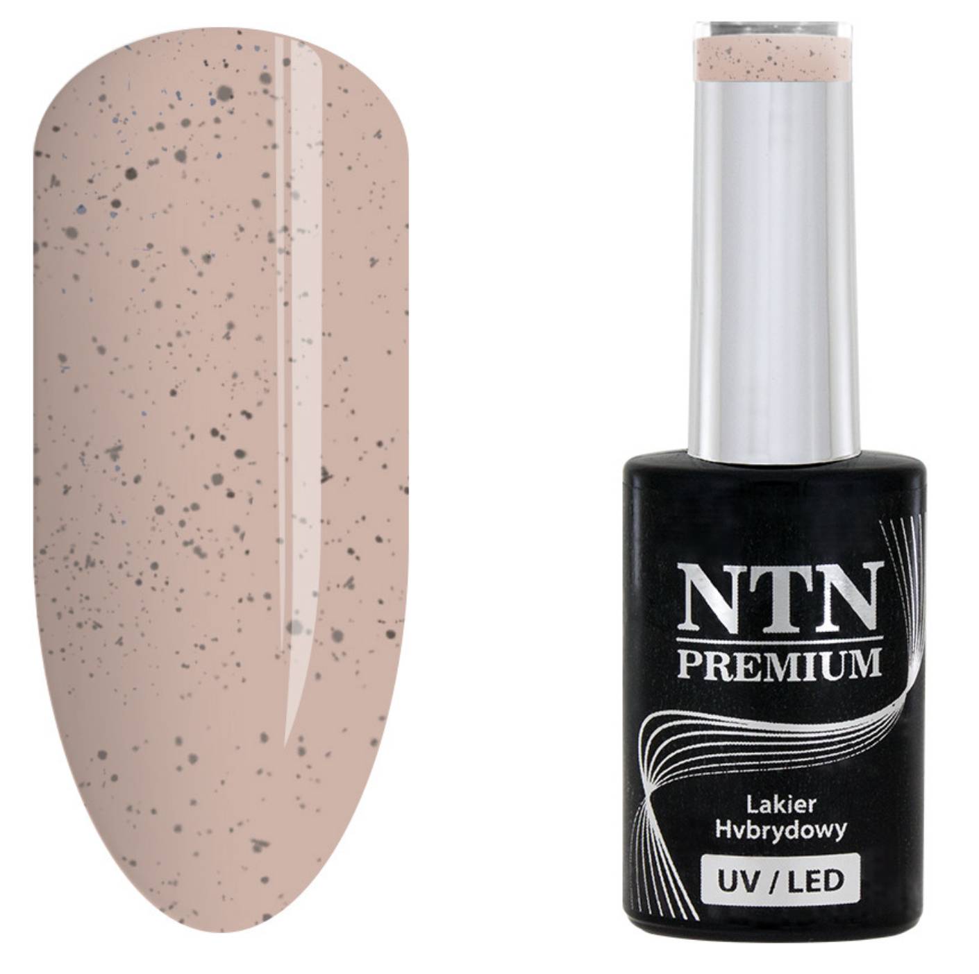 Vernis Semi Permanent Nude étoilé - NTN premium 191