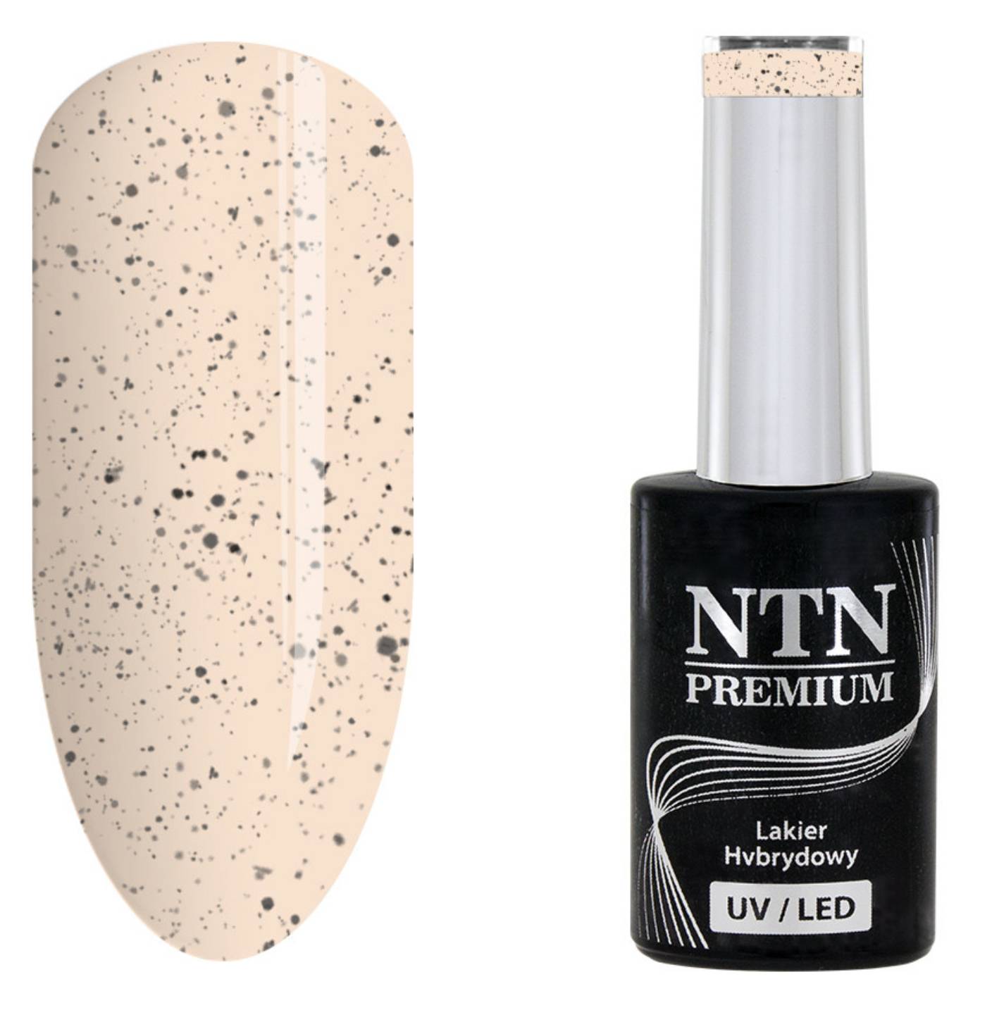 Vernis Semi Permanent Jaune Pale Pailleté - NTN premium 192