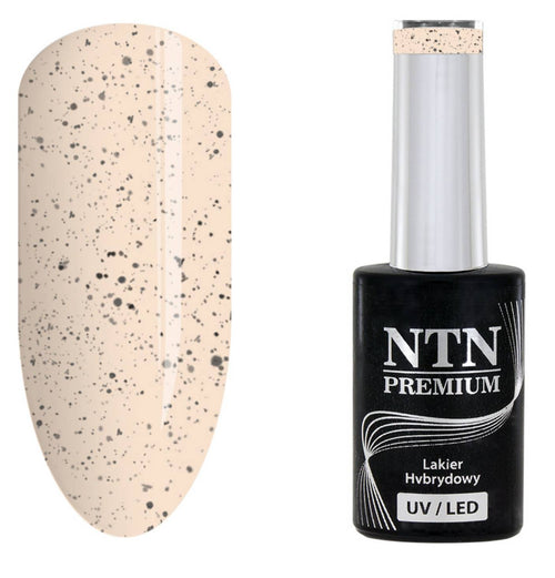 Vernis Semi Permanent Jaune Pale Pailleté - NTN premium 192 - NailArtBoutique