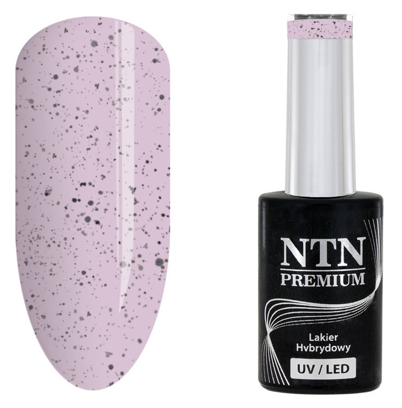 Vernis Semi Permanent Rose étoilé - NTN premium 193