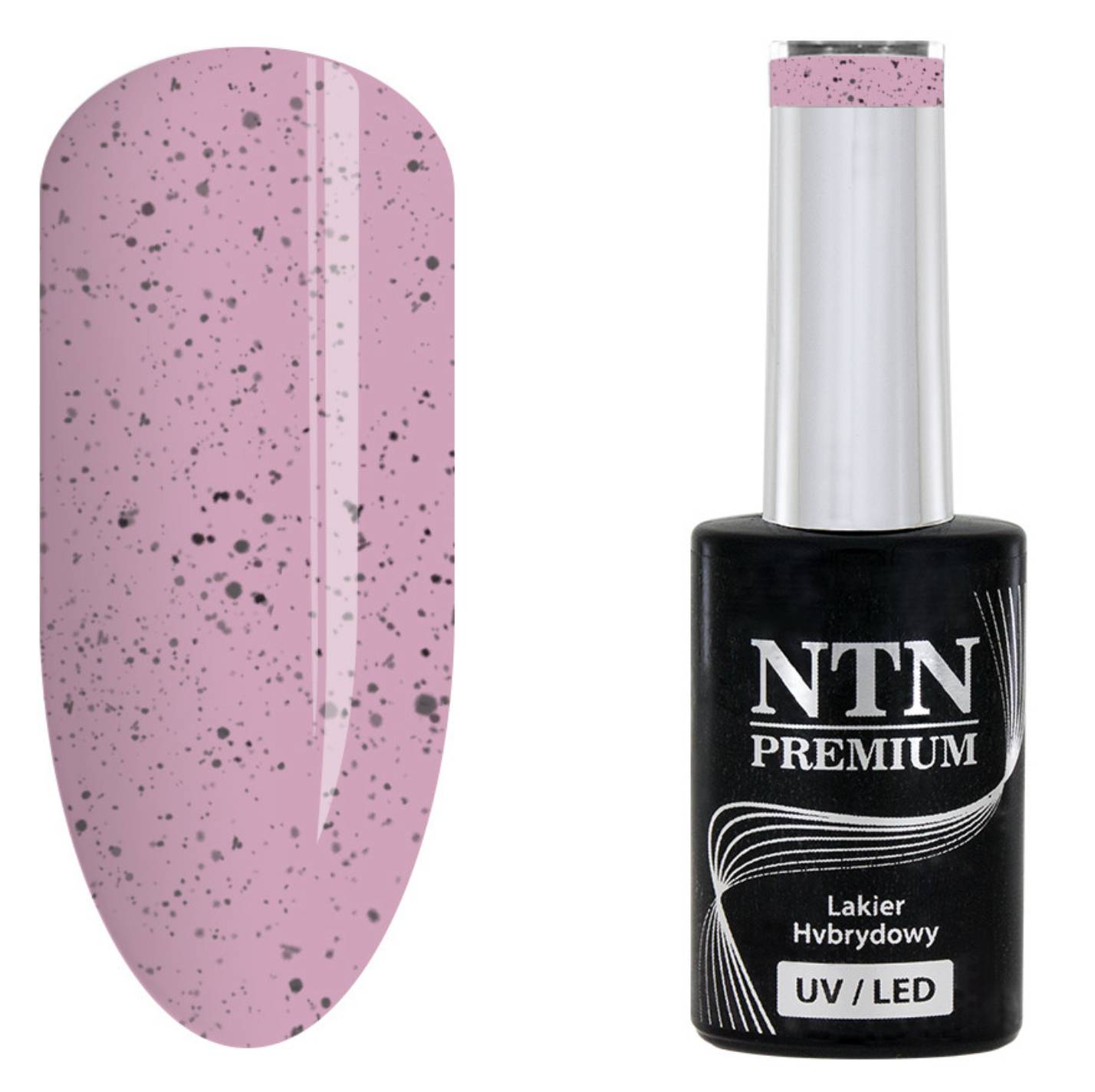 Vernis Semi Permanent Rosé étoilé - NTN premium 194