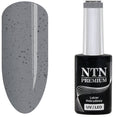 Vernis Semi Permanent Gris foncé pailleté - NTN premium 197 - NailArtBoutique