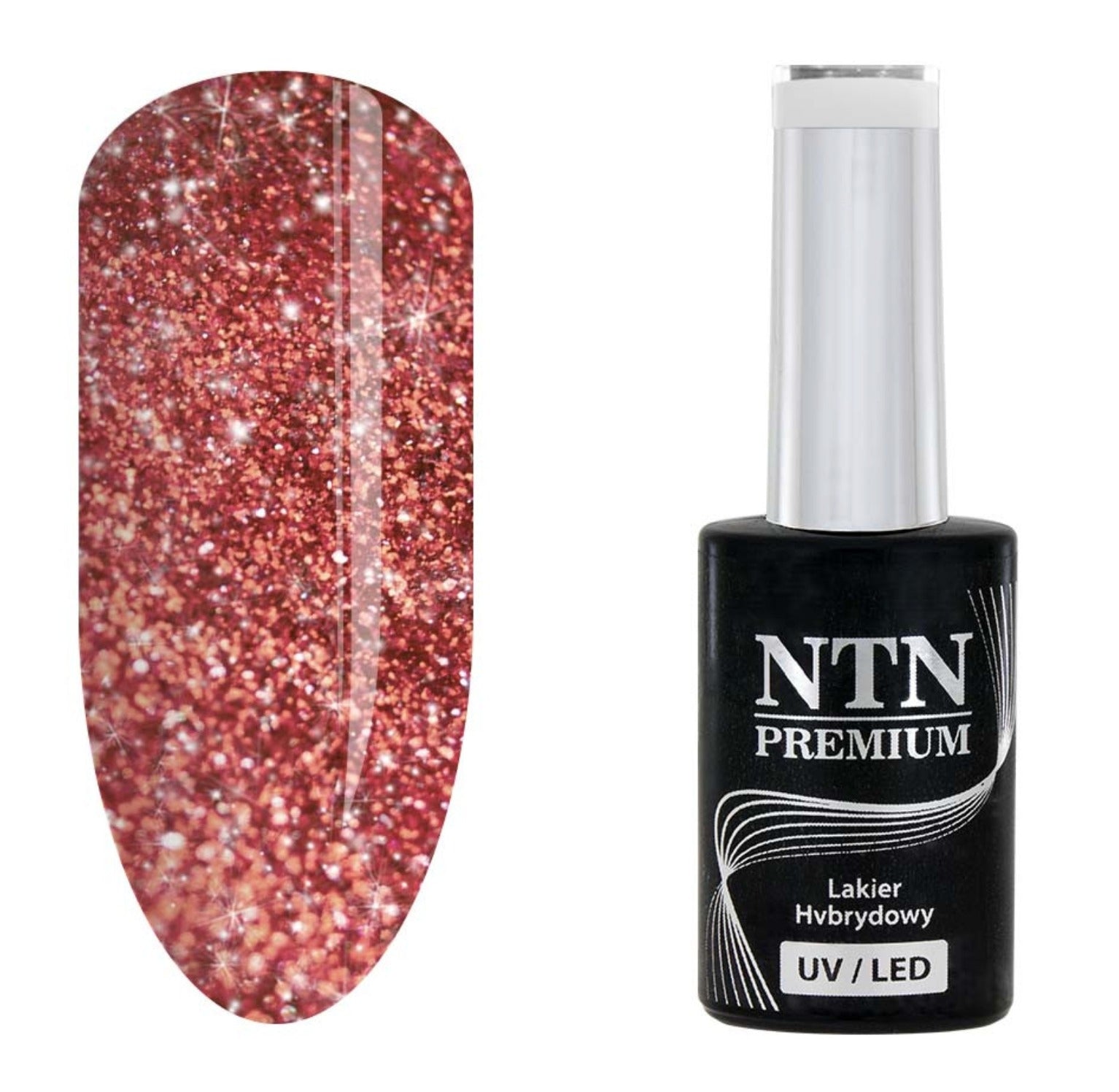 Vernis Semi Permanent Rouge étoilé - NTN premium 240