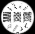 Plaque de Stamping  A40 - NailArtBoutique
