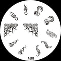 Plaque de Stamping A8 - NailArtBoutique