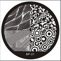 Plaque de Stamping BP 21 - NailArtBoutique