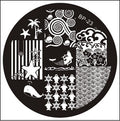 Plaque de Stamping BP 23 - NailArtBoutique
