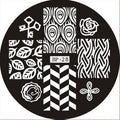 Plaque de Stamping BP 28 - NailArtBoutique